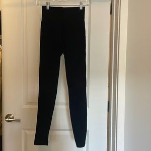 Black high waisted leggings